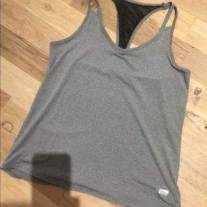 Grey workout tank